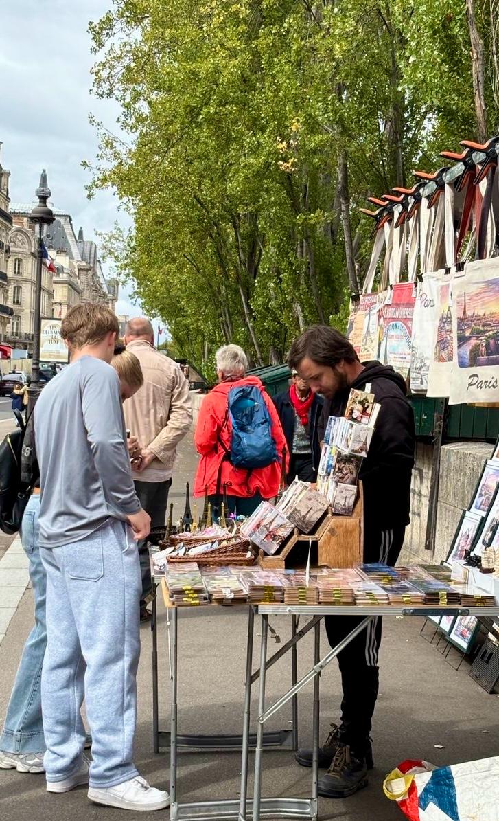 Marché aux livres, quais de Seine