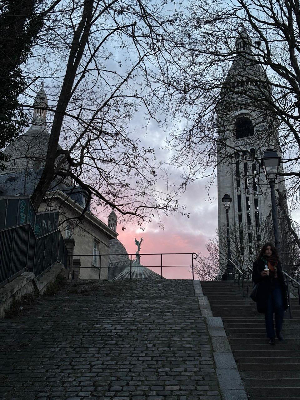 Montmartre au crépuscule